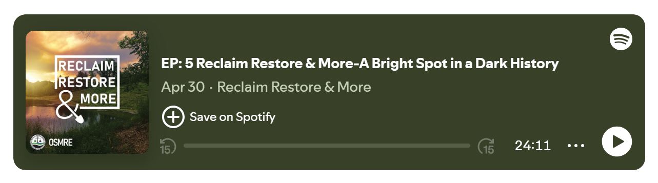 Button to go to the REclaim REstore & More listening links