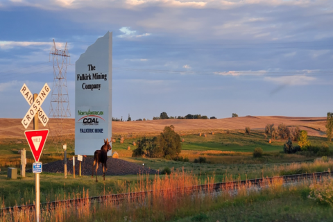 The Bureau of Land Management and the Office of Surface Mining Reclamation and Enforcement are seeking public comments through July 7, 2025 on a proposed emergency federal coal lease and mining plan at the Falkirk Mine near Underwood in McLean County. (Photo by John Zeise, BLM)